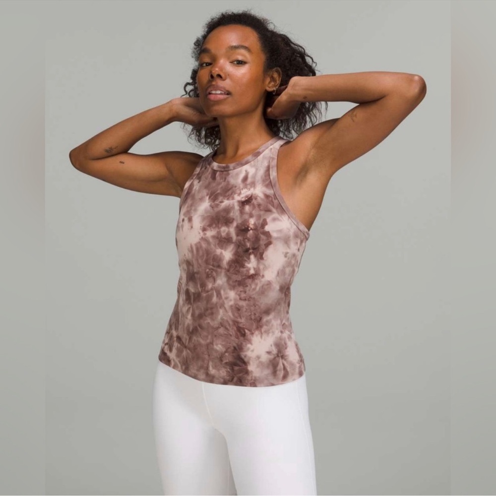 Lululemon Align Waist-Length Racerback Tank Top - Diamond Dye size 2